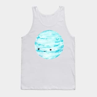 Neptune cute planet Tank Top